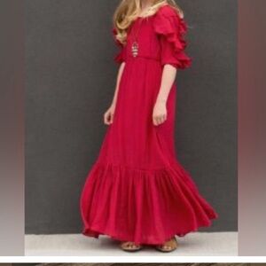 Joyfolie Mia Joy Maxi Dress Blue-Grey